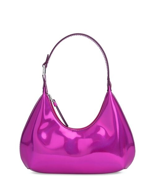 

Маленькая сумочка на молнии Baby Amber BY FAR, цвет Pink
