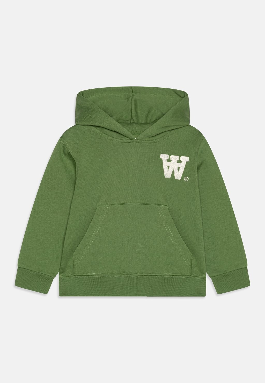 

Толстовка IZZY KIDS MOSS HOODIE UNISEX Double A by Wood Wood, цвет eden green