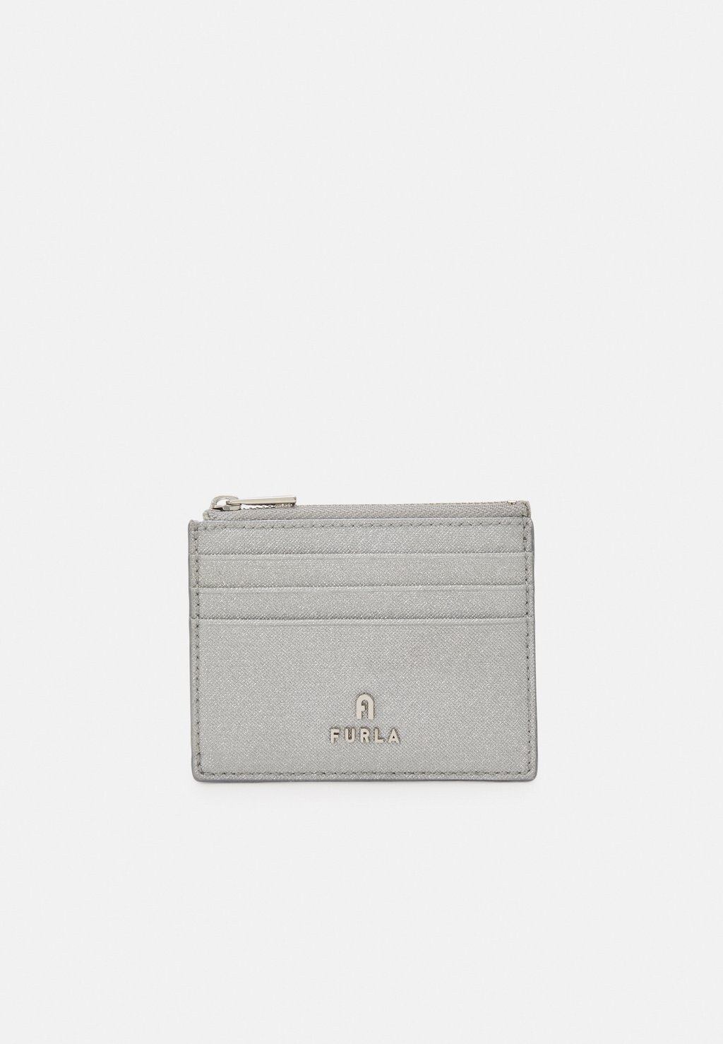 Кошелек Camelia S Zipped Card Case Furla, цвет silver-coloured