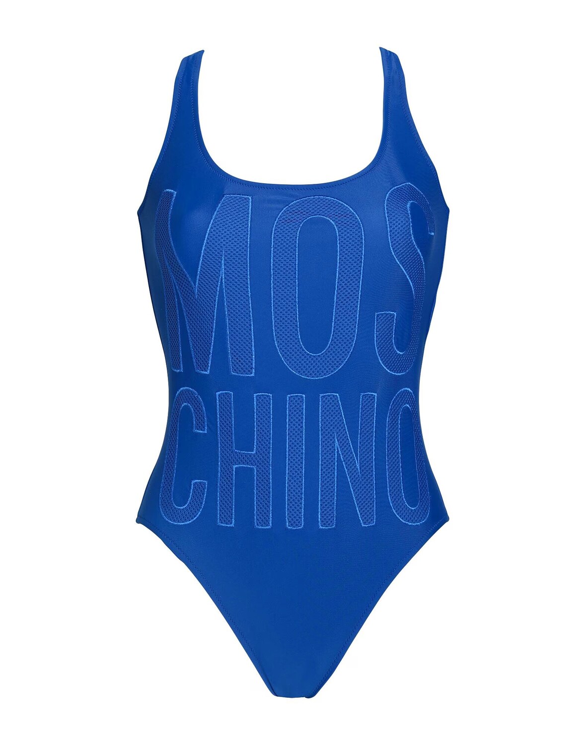 

Цельный купальник Moschino, ярко-синий