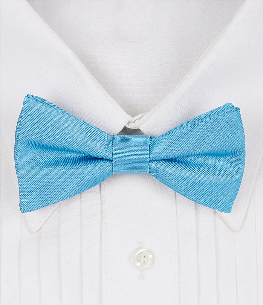 Однотонный галстук-бабочка Tre Vero с предварительной завязкой, синий