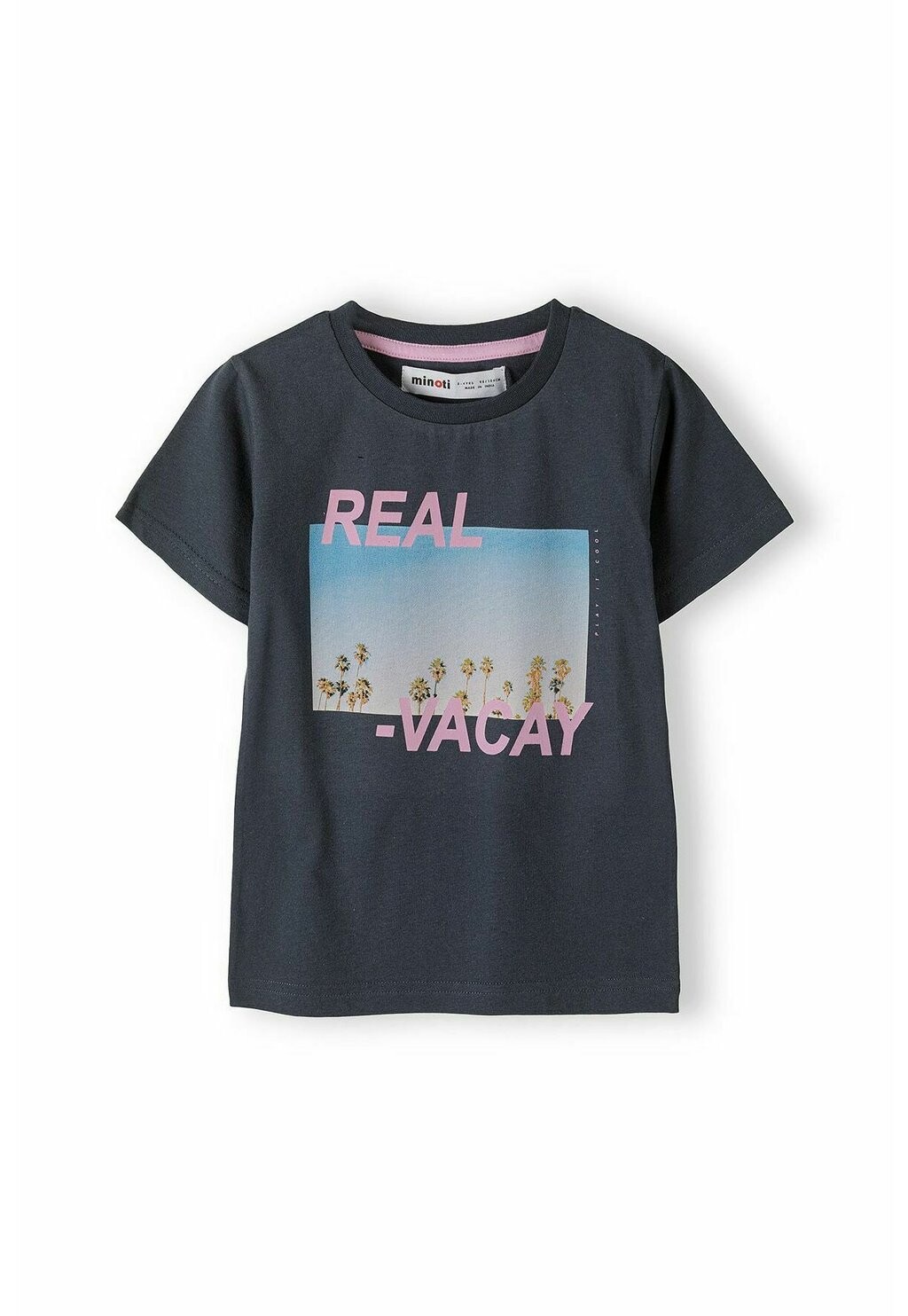 

Футболка с принтом SHORT SLEEVE MINOTI, цвет grey