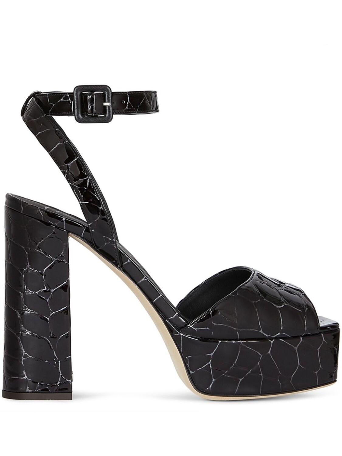 

Giuseppe Zanotti босоножки New Betty с открытым носком, черный