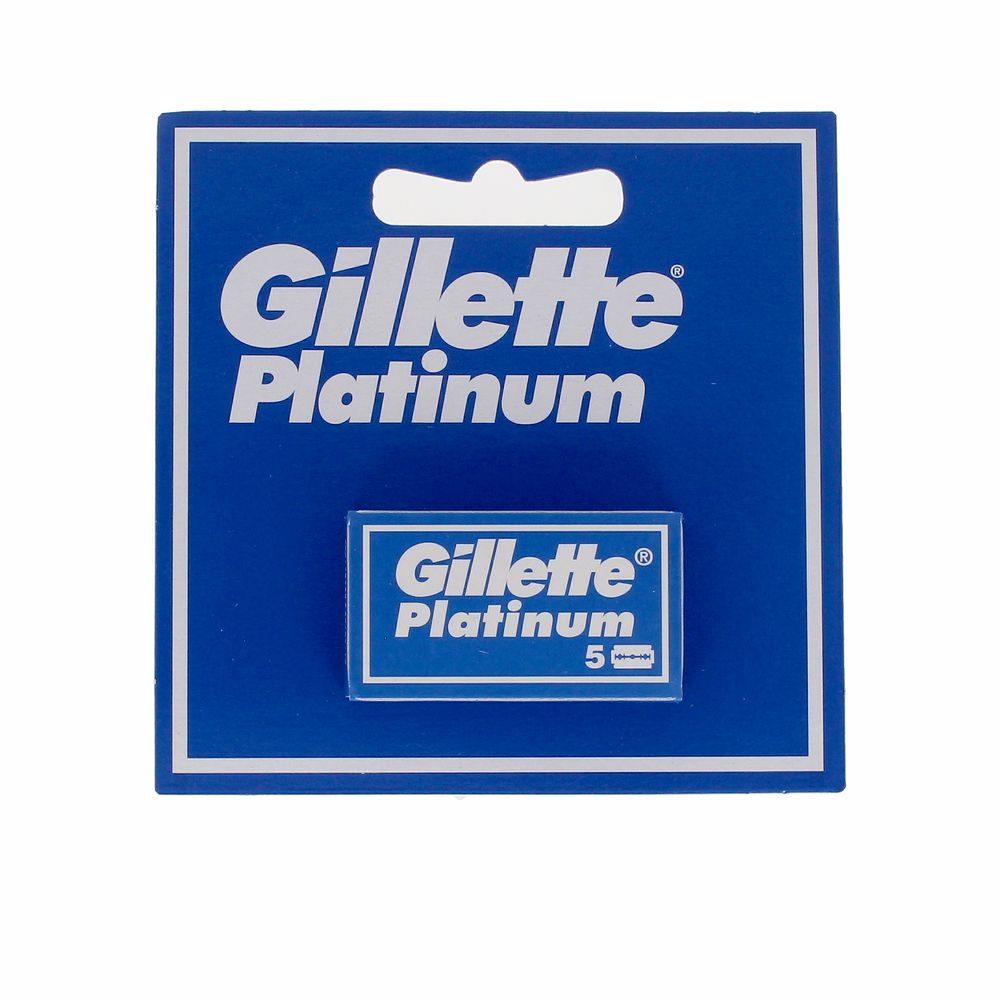 Лезвия бритвы Platinum recambios Gillette, 5 шт сменные лезвия для t образной бритвы gillette platinum 5 лезвий