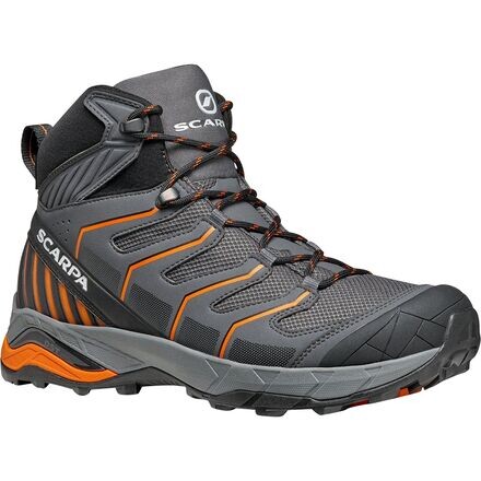 

Походные ботинки Maverick Mid GTX мужские Scarpa, цвет Iron Grey/Orange