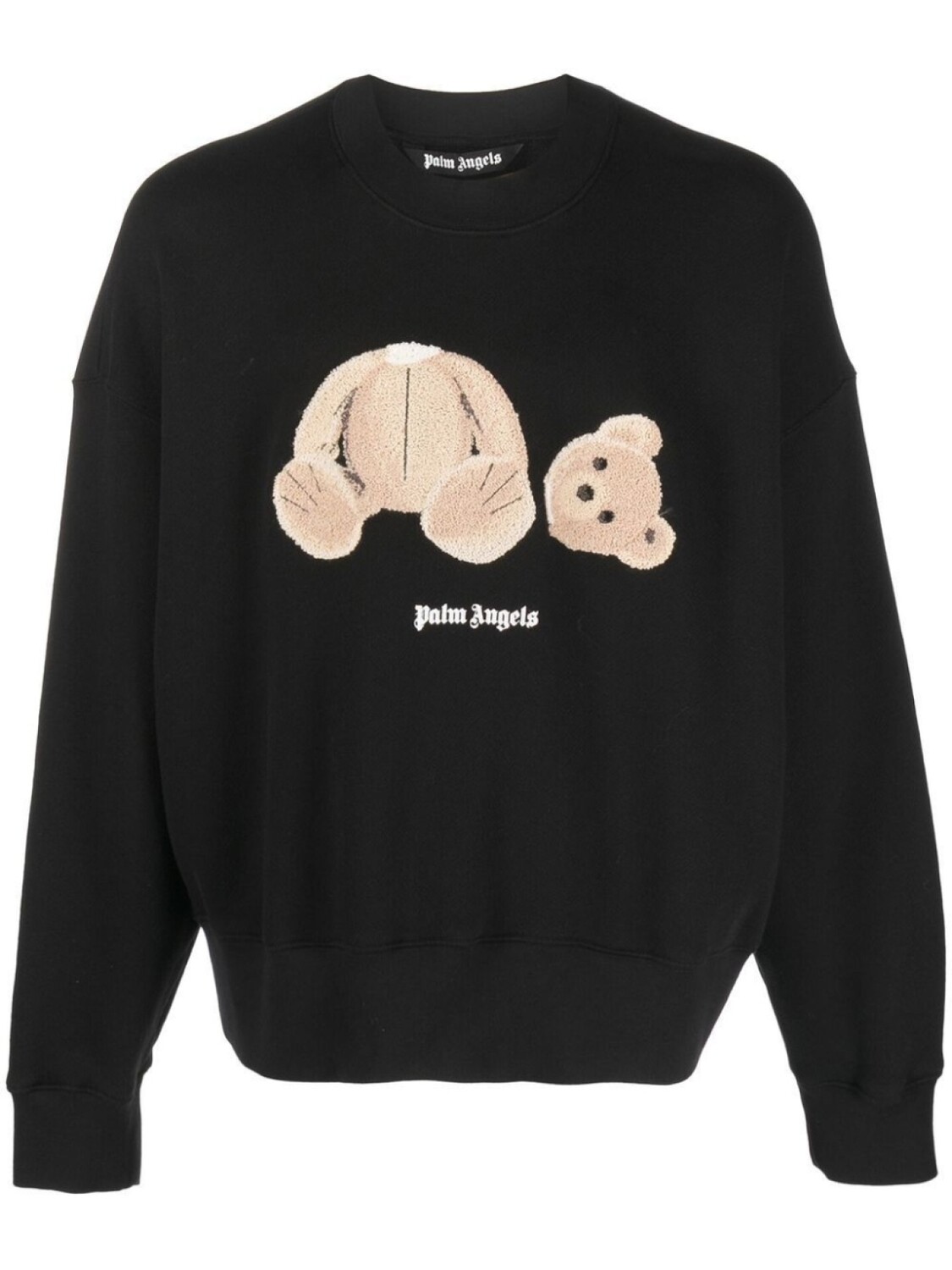 

Palm Angels толстовка Bear с круглым вырезом, черный