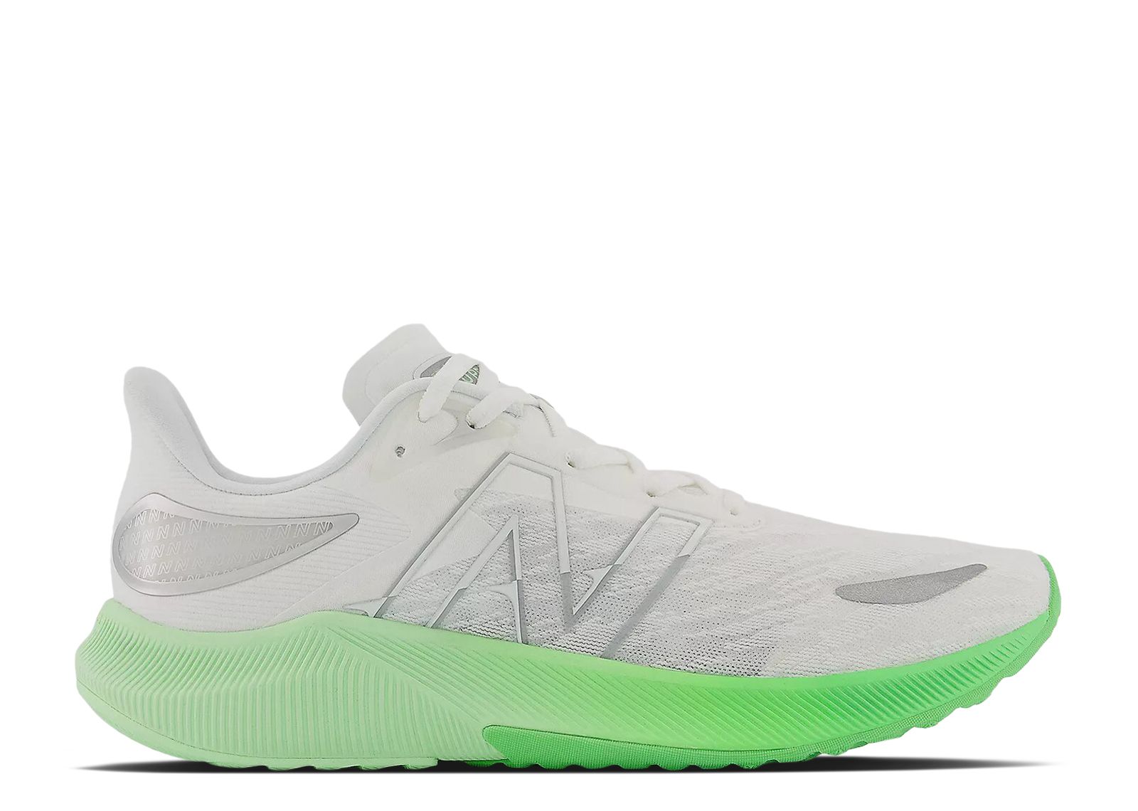 

Кроссовки New Balance Fuelcell Propel V3 'White Vibrant Spring Glow', белый