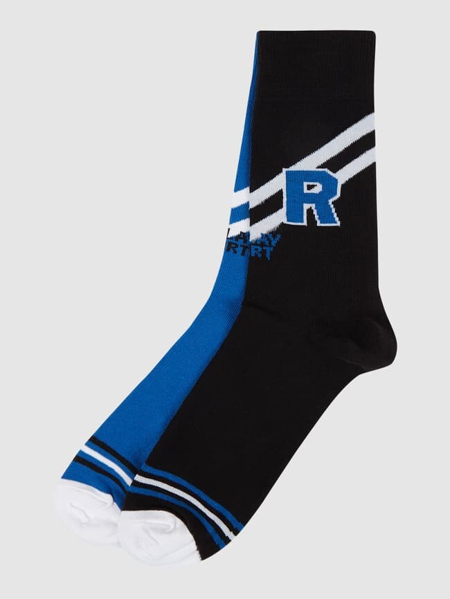 

Носки с содержанием хлопка в упаковке 3 шт Replay Underwear, синий