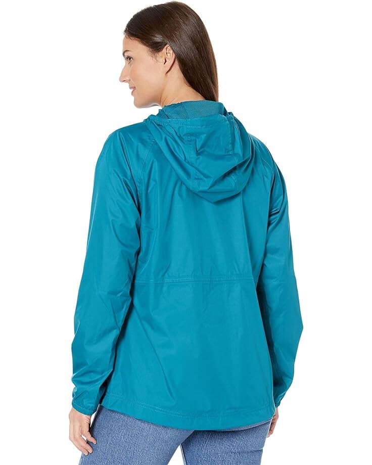 

Куртка L.L.Bean Petite Waterproof Windbreaker Jacket, цвет True Teal