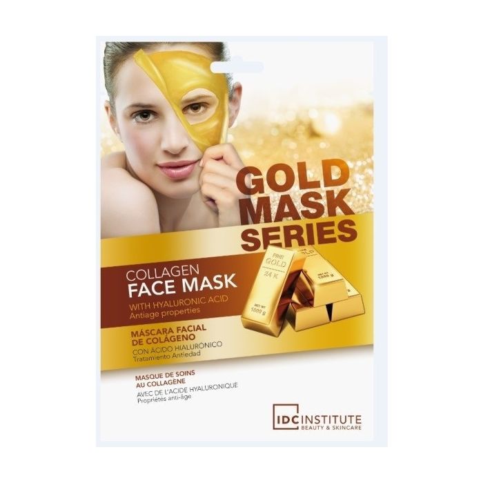 Маска для лица Gold Mascarilla Facial con Colágeno Idc Institute, 1 unidad