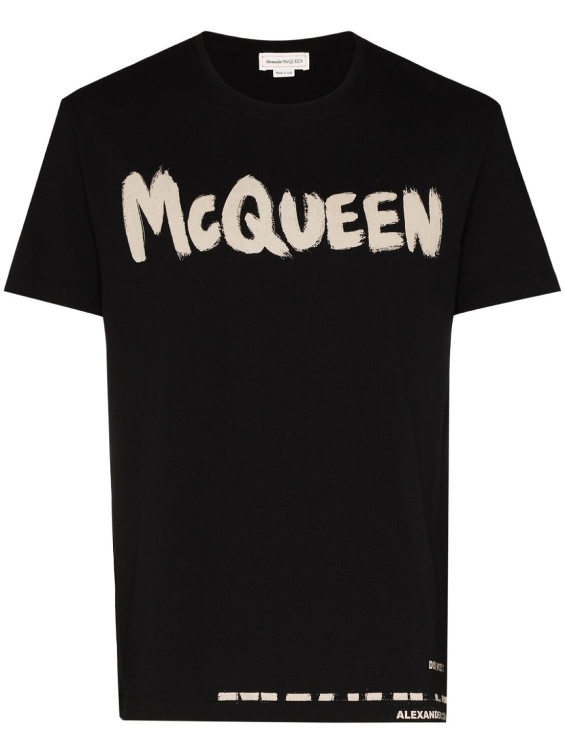 

Alexander McQueen футболка с логотипом, черный