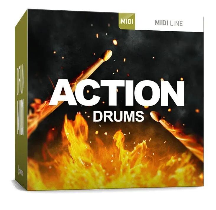 

MIDI-пакет Toontrack Action Drums