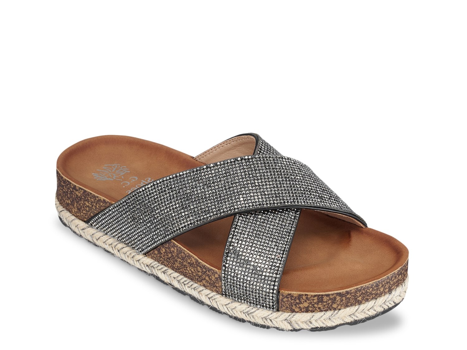 

Сандалии GC Shoes Ariane, оловянный металлик