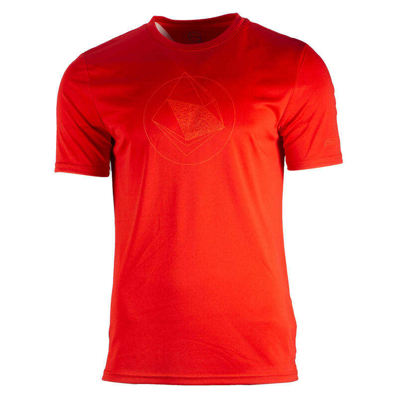 GTS 211821M базовая мультиспортивная футболка для бега, триала и походов Gts Sports, цвет rojo