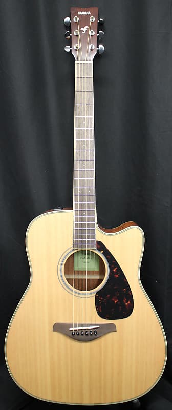 Акустическая гитара Yamaha FG Series FGX820C Acoustic-Electric Guitar Natural акустическая гитара yamaha fgx820c cutaway folk acoustic electric guitar
