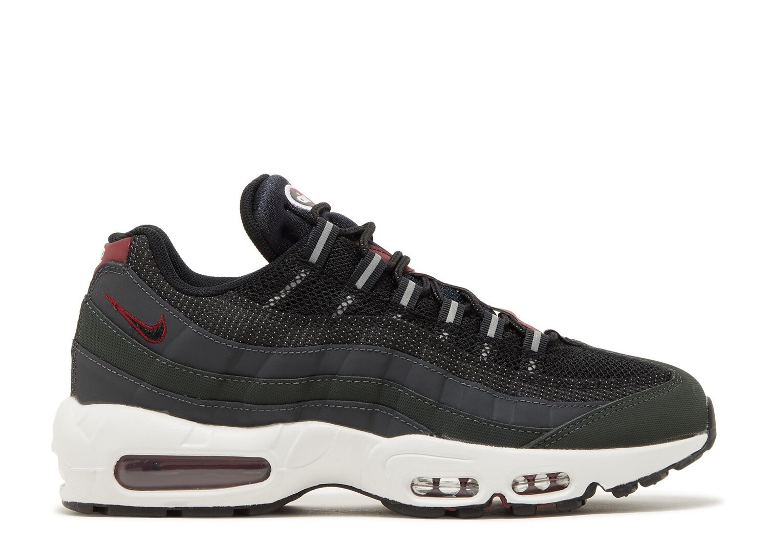 

Кроссовки Nike Air Max 95 'Grey Team Red', черный