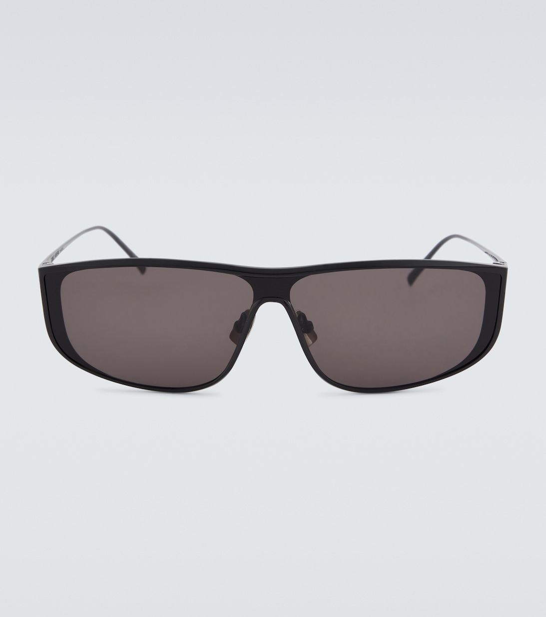 Солнцезащитные очки в прямоугольной оправе Luna Saint Laurent, черный