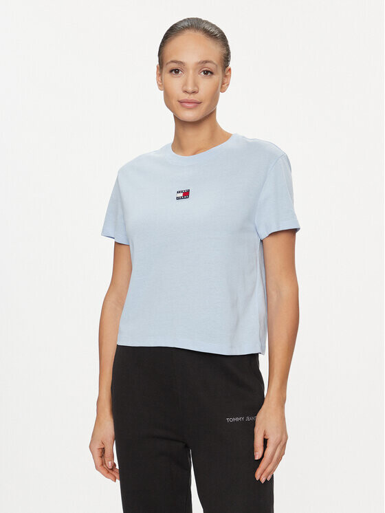 

Футболка классического кроя Tommy Jeans, синий