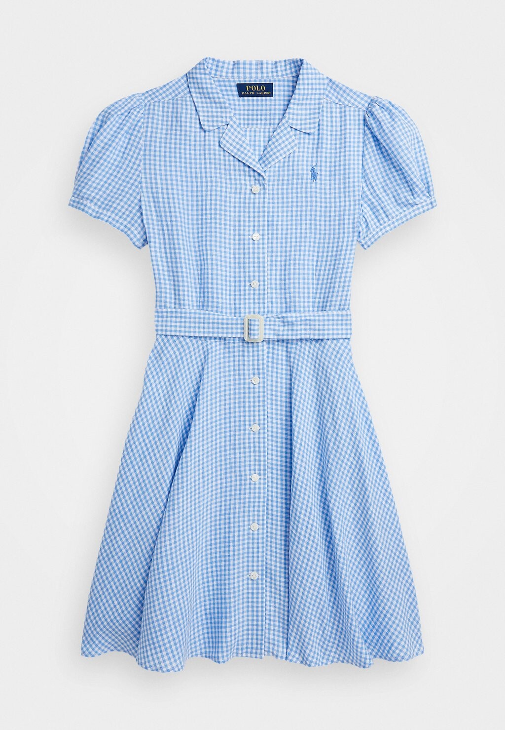 

Платье-рубашка Day Dress Polo Ralph Lauren, цвет light blue / white