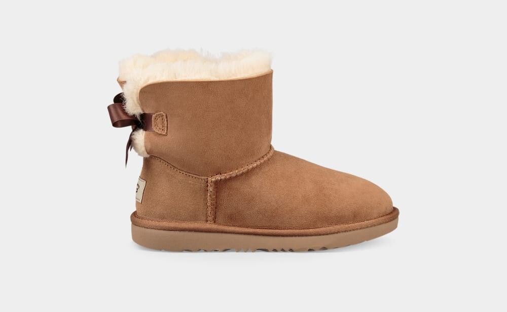 

Угги Mini Bailey Bow II Boot UGG, коричневый