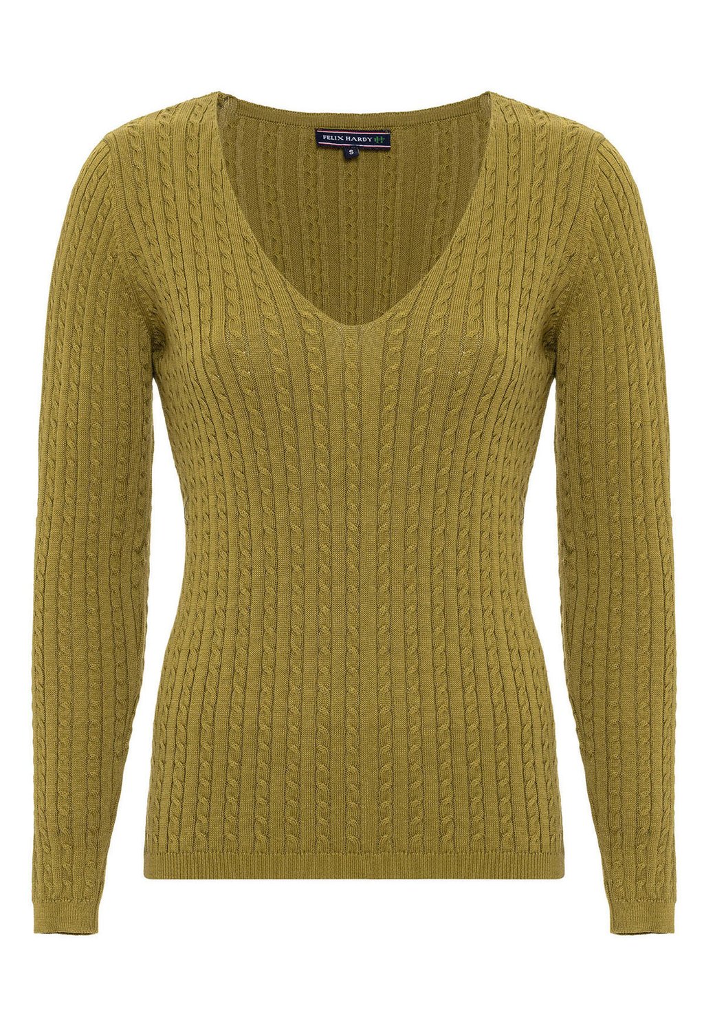 Вязаный свитер Felix Hardy, цвет olive