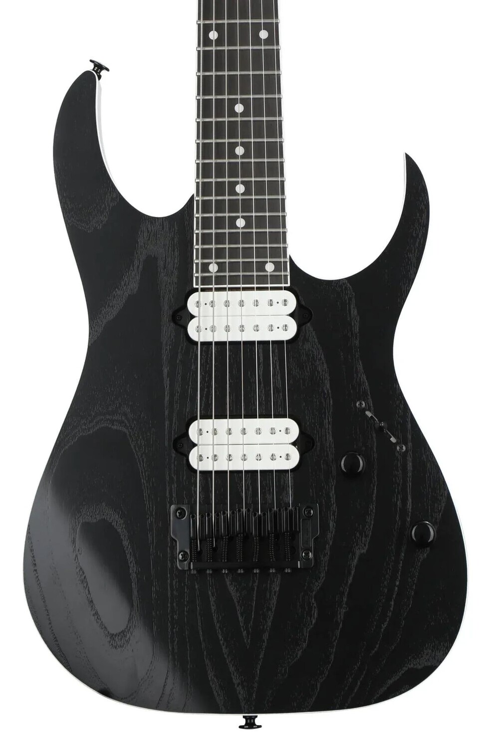

Ibanez Prestige RGR752AHBF - потертый черный