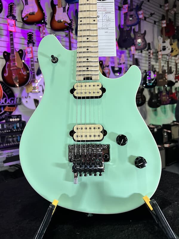 

Электрогитара EVH Wolfgang Special Electric Guitar - Satin Surf Green Auth Dealer Free Ship! 098