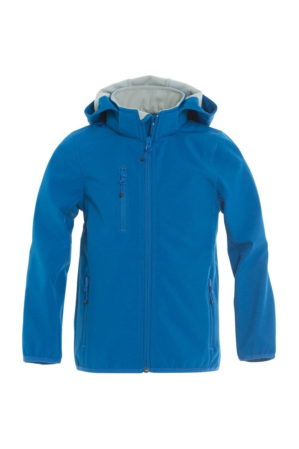 Базовая куртка Soft Shell Clique, синий базовая спортивная сумка clique синий