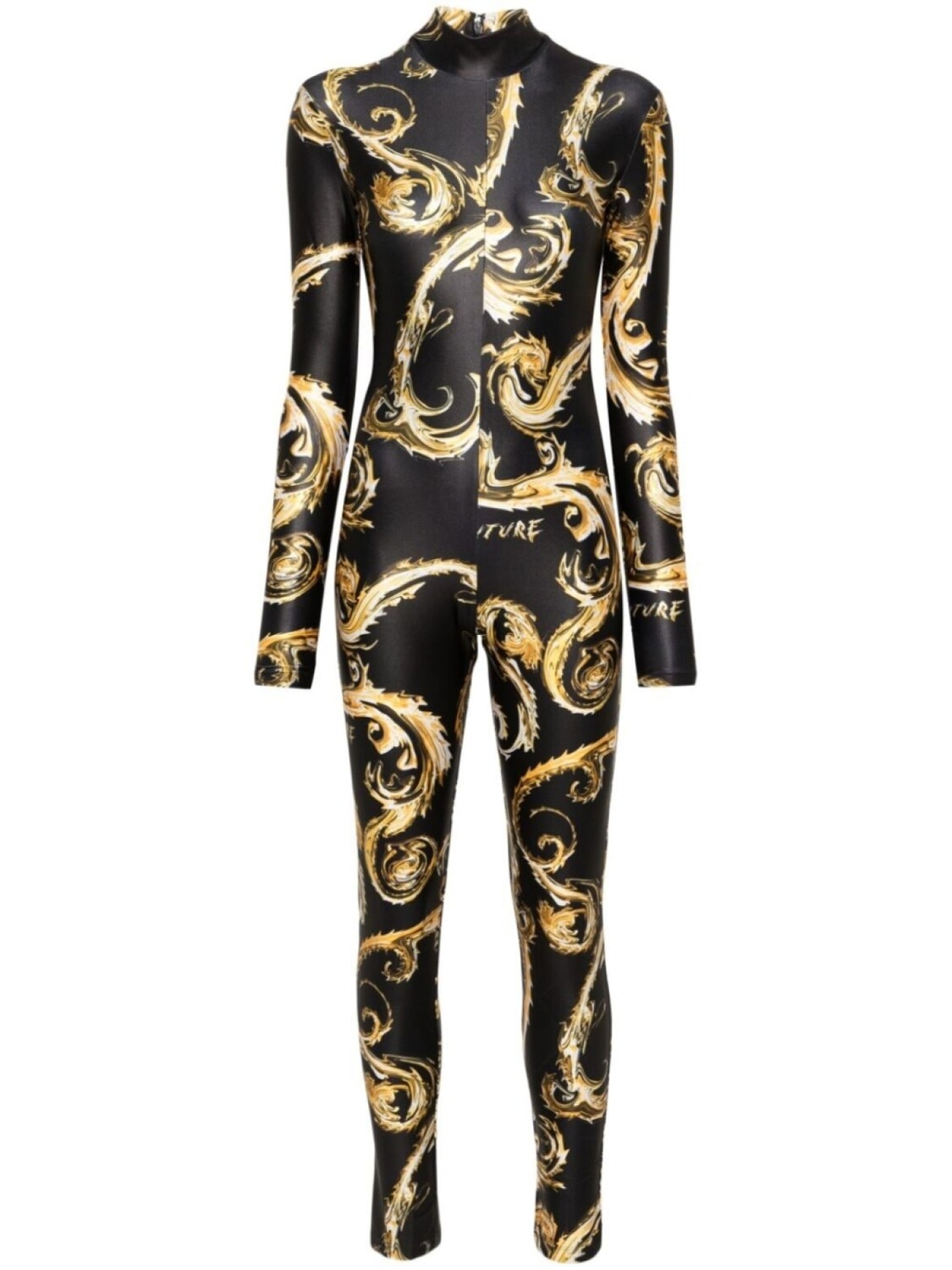 

Versace Jeans Couture комбинезон с принтом Chromo Couture, черный