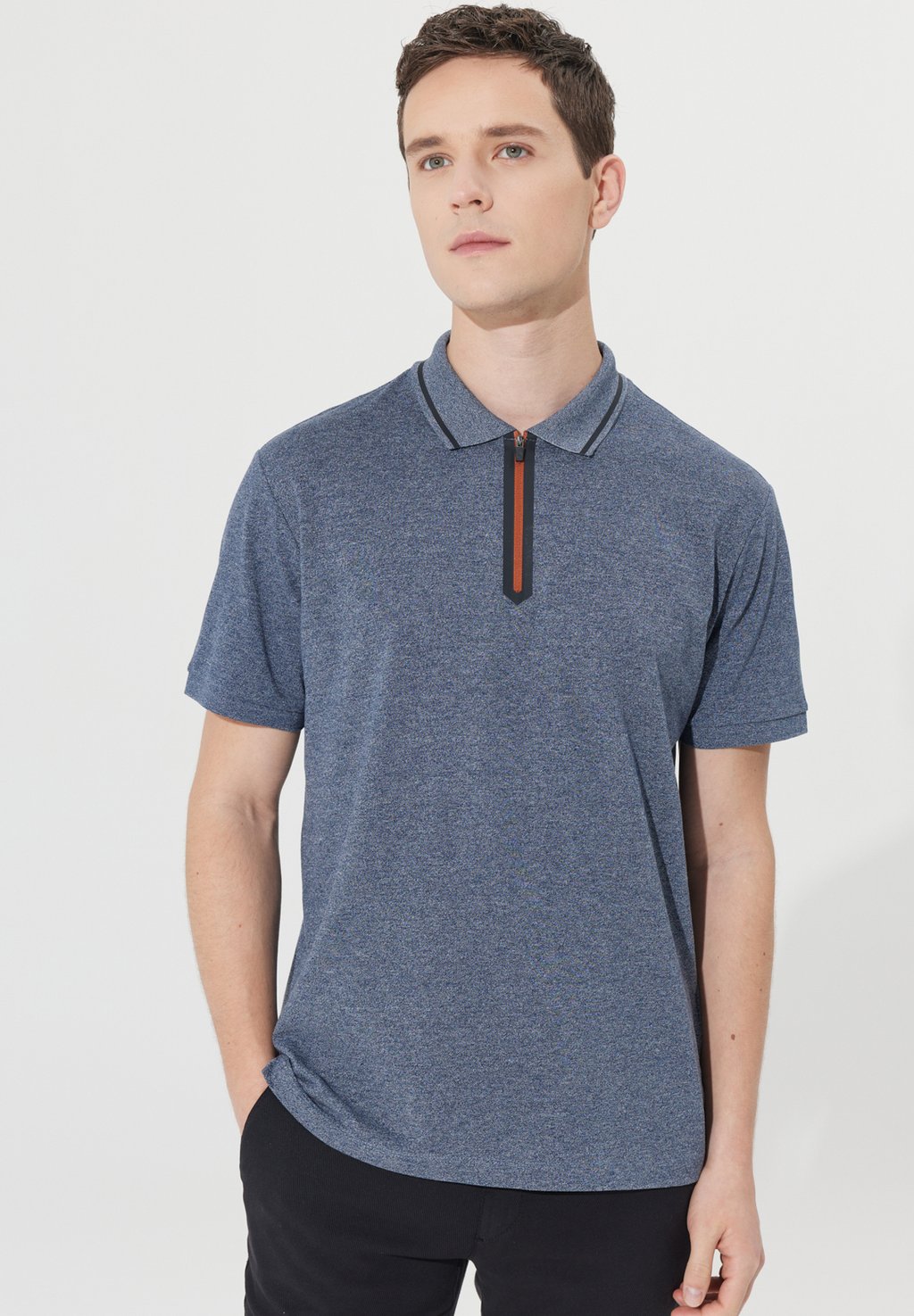 Рубашка-поло REGULAR FIT AC&CO / ALTINYILDIZ CLASSICS, цвет Regular Fit Plain T-Shirt