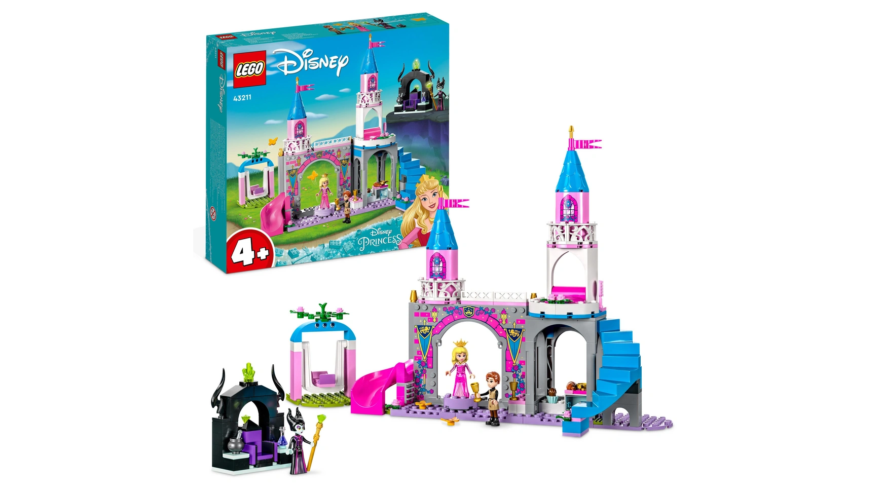 Lego Принцессы Disney Замок Авроры палаткая детская игровая с туннелеммой замок принцессы disney 5359957