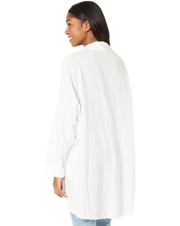 Рубашка Show Me Your Mumu Johns Button-Down Shirt, цвет White Linen