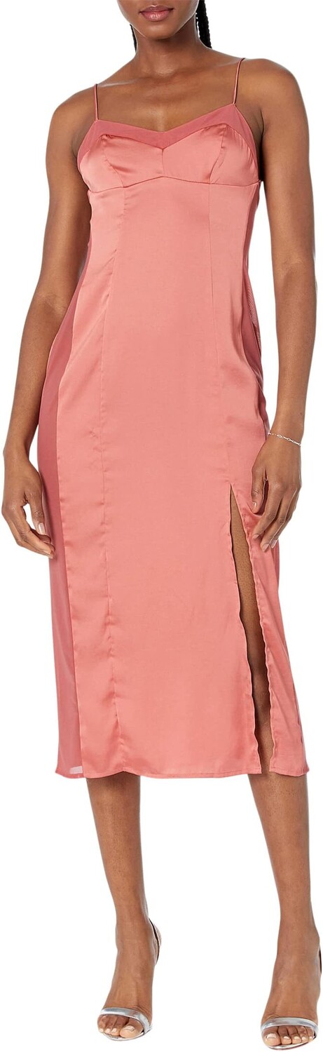 

Платье City Cool Midi Slip Free People, цвет Canyon Clay