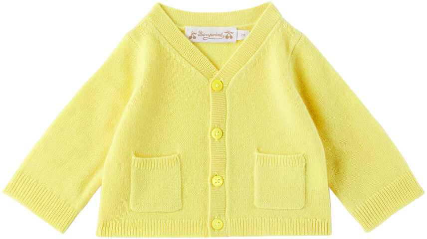 

Baby Yellow Кардиган Tahiel Неоново-желтый Bonpoint