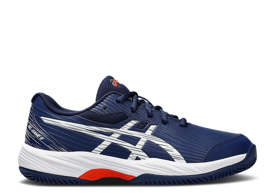 

Кроссовки ASICS Gel Game 9 Clay Oc Gs 'Blue Expanse', синий