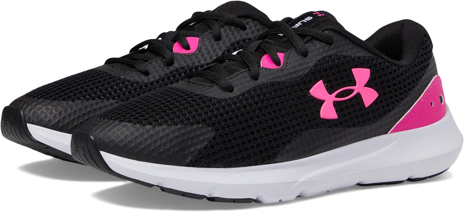 

Кроссовки Surge 3 Under Armour, цвет Black/Black/Rebel Pink, Черный