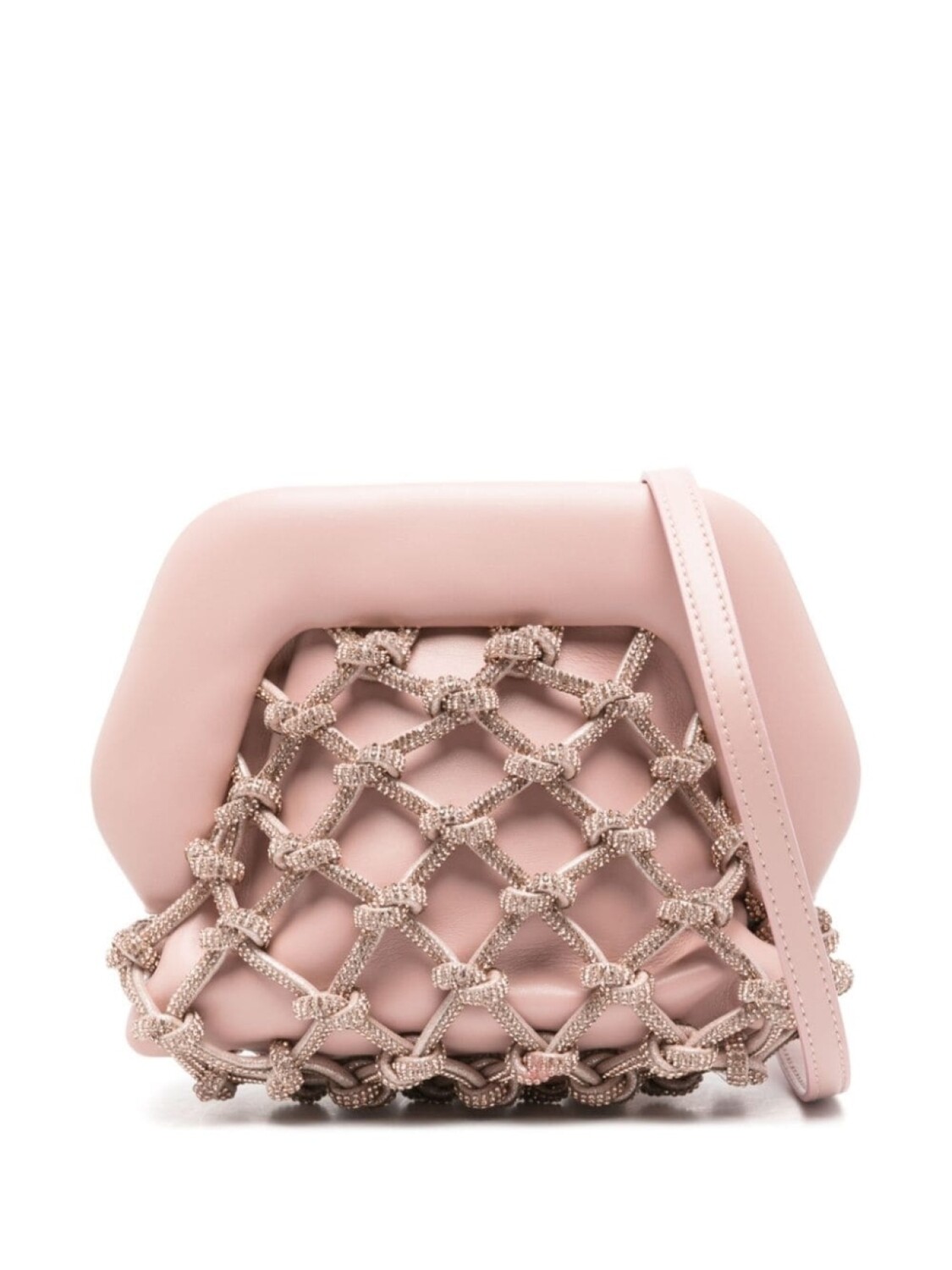 

Themoirè клатч Gea Knots Strass, розовый