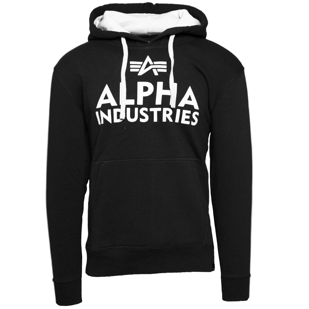 

Толстовка Alpha Industries Kapuzenpullover Foam Print Hoodie, черный