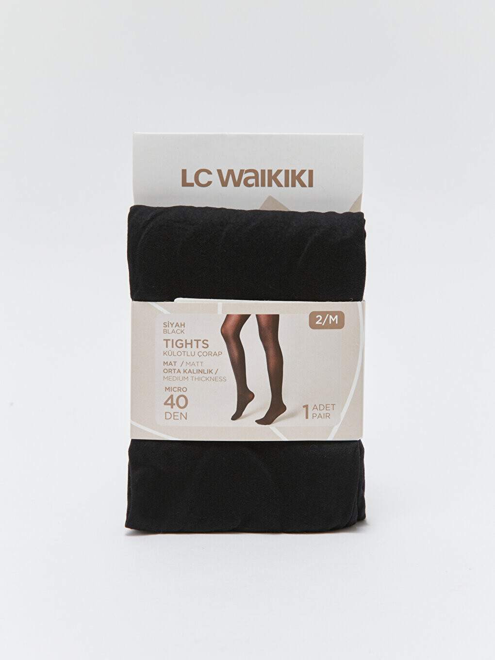 

Матовые женские колготки плотностью 40 ден LCW DREAM