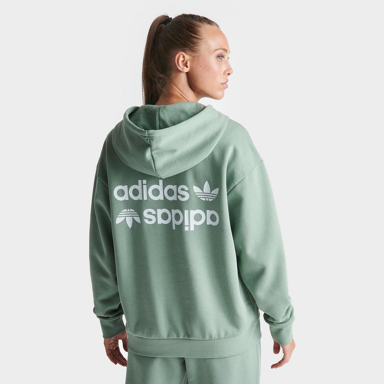 

Женская худи adidas Originals BF, зеленый