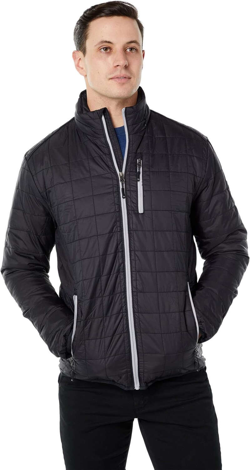 

Куртка Rainier Primaloft Eco с полной молнией Cutter & Buck, черный