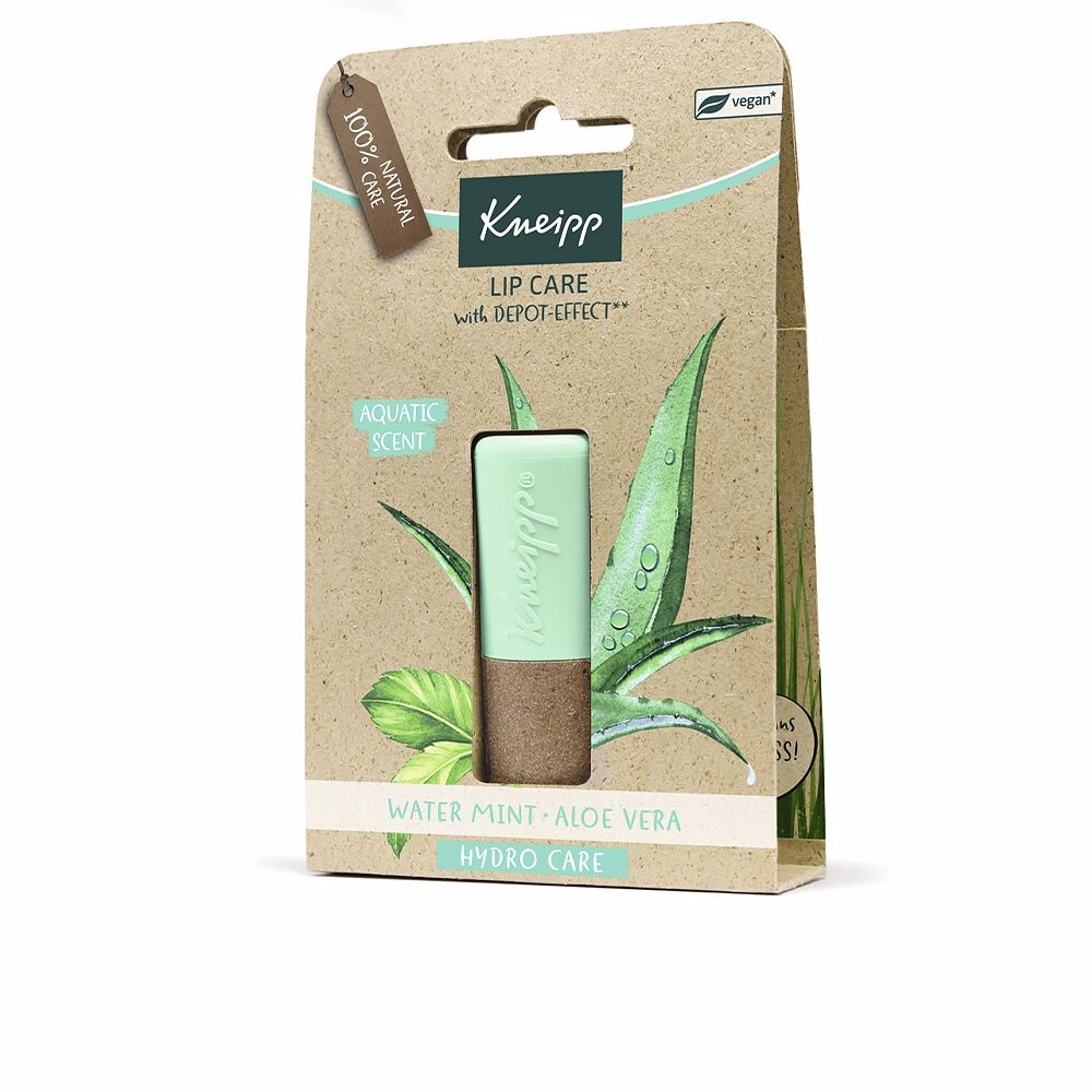 

Губная помада Sensitive care bálsamo labial Kneipp, 4,7 г, water mint-aloe vera