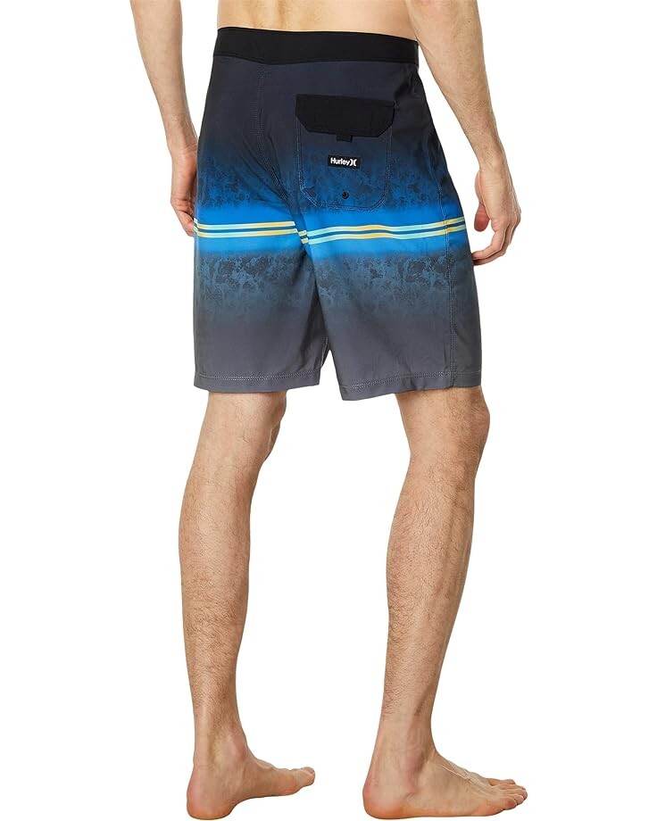 

Шорты для плавания Hurley Block Party 18" Boardshorts, цвет Medium Blue