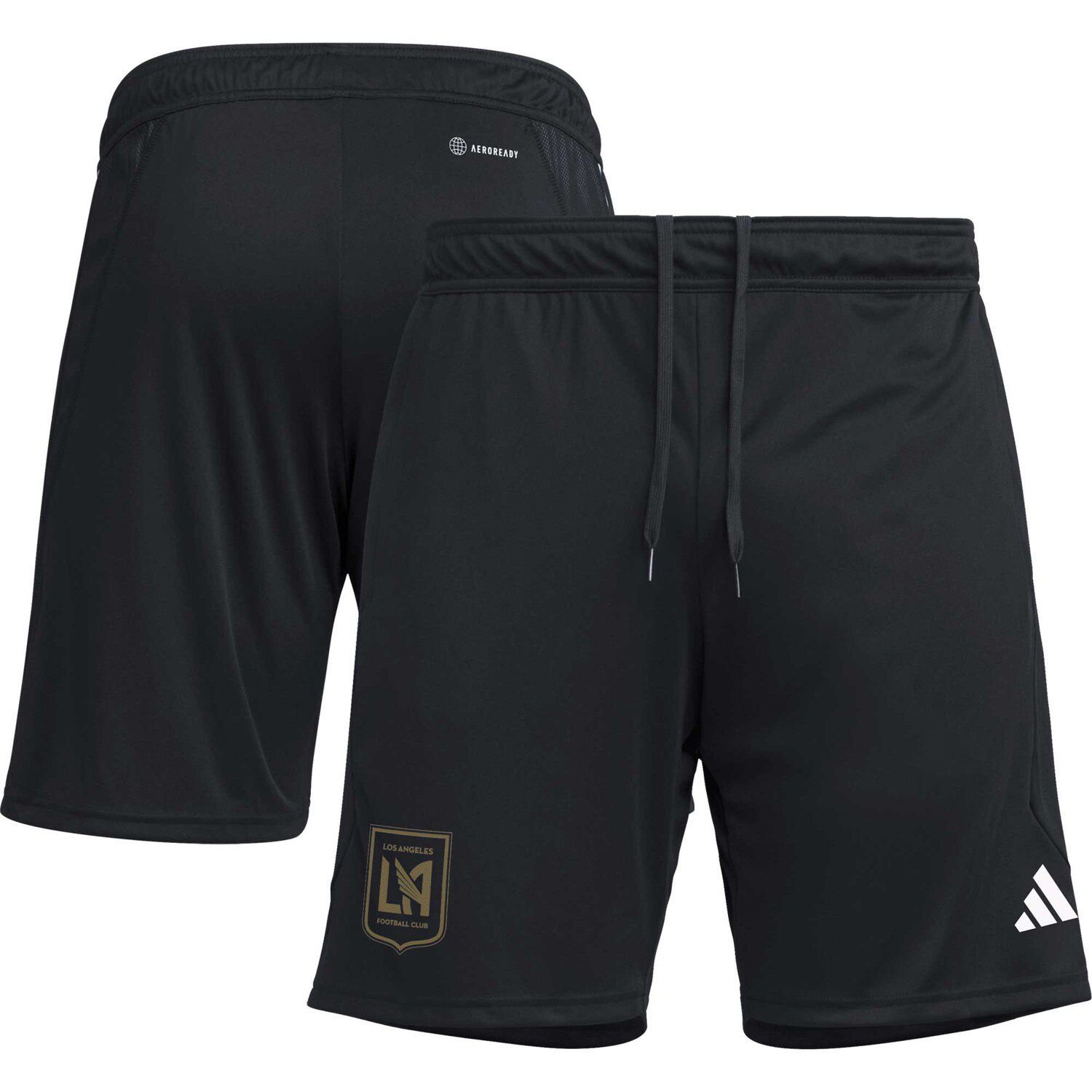 Мужские черные тренировочные шорты LAFC 2023 AEROREADY On-Field adidas мужские черные тренировочные шорты austin fc 2023 aeroready adidas