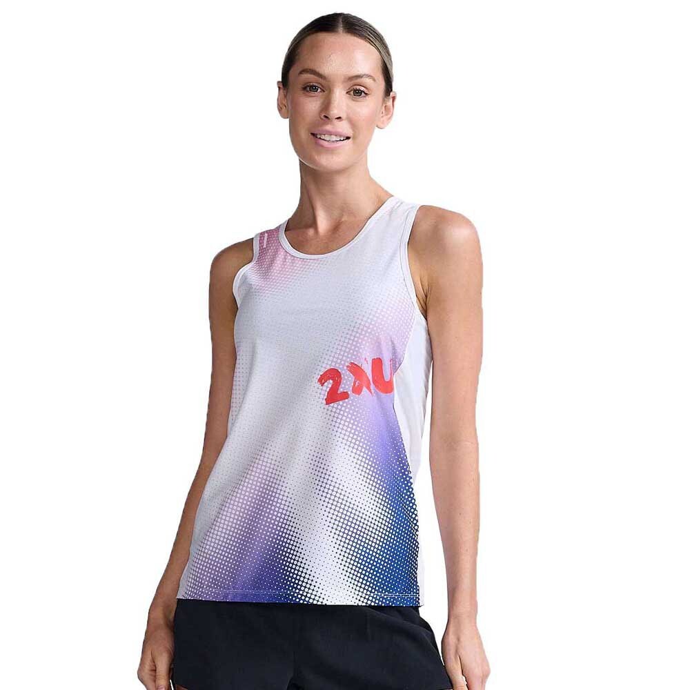 

Футболка без рукавов 2XU Light Speed, белый