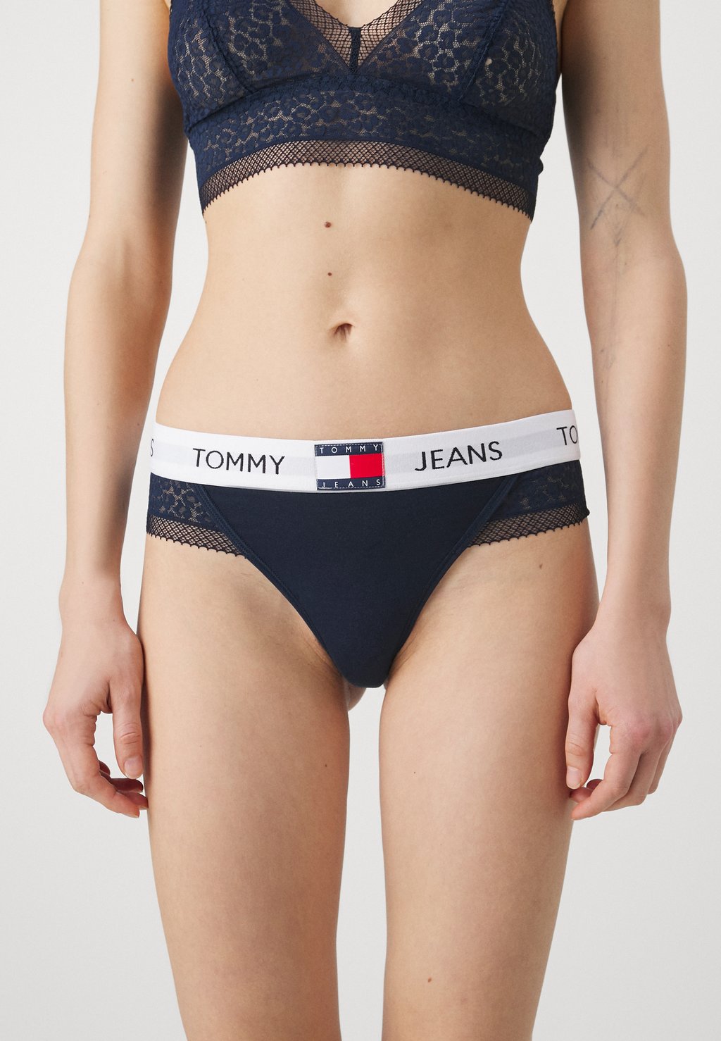 Стринги HERITAGE Tommy Jeans, темно-синий