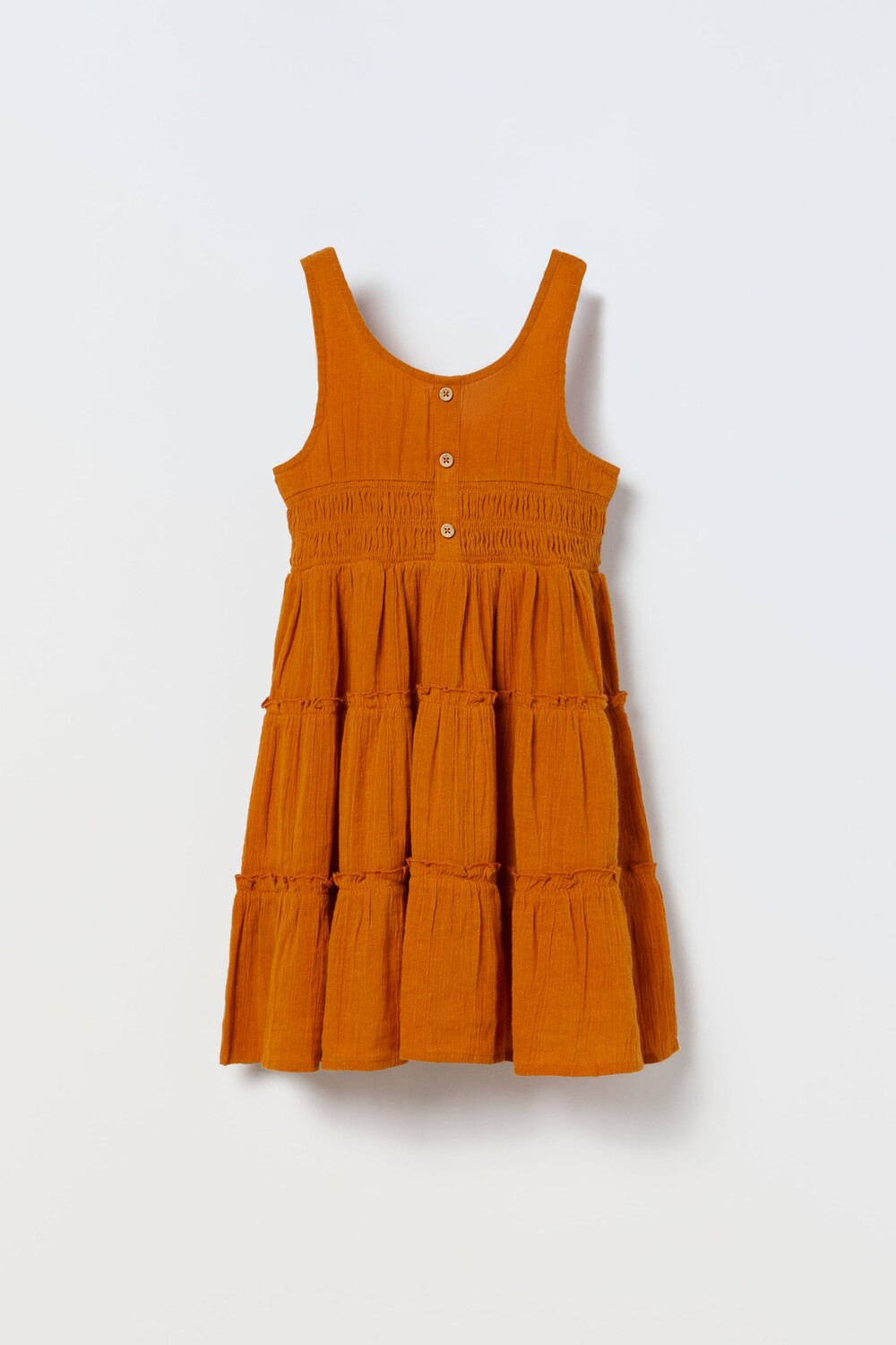 

Платье из льна Zara, рыжий