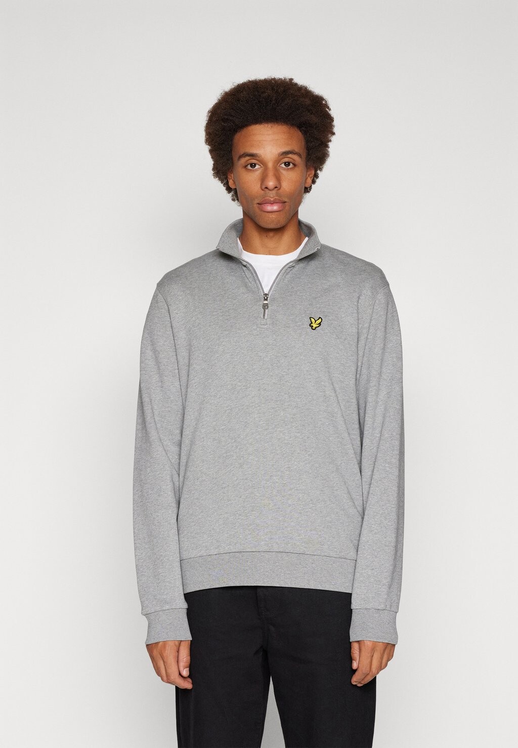 

Джемпер LOOPBACK QUARTER ZIP SWEAT Lyle & Scott, вереск серый
