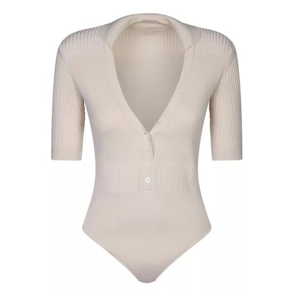 

Футболка viscose bodysuit Jacquemus, серый
