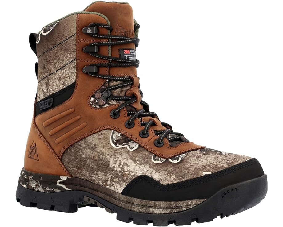 

Ботинки Rocky Lynx 8", цвет Realtree Escape/Brown